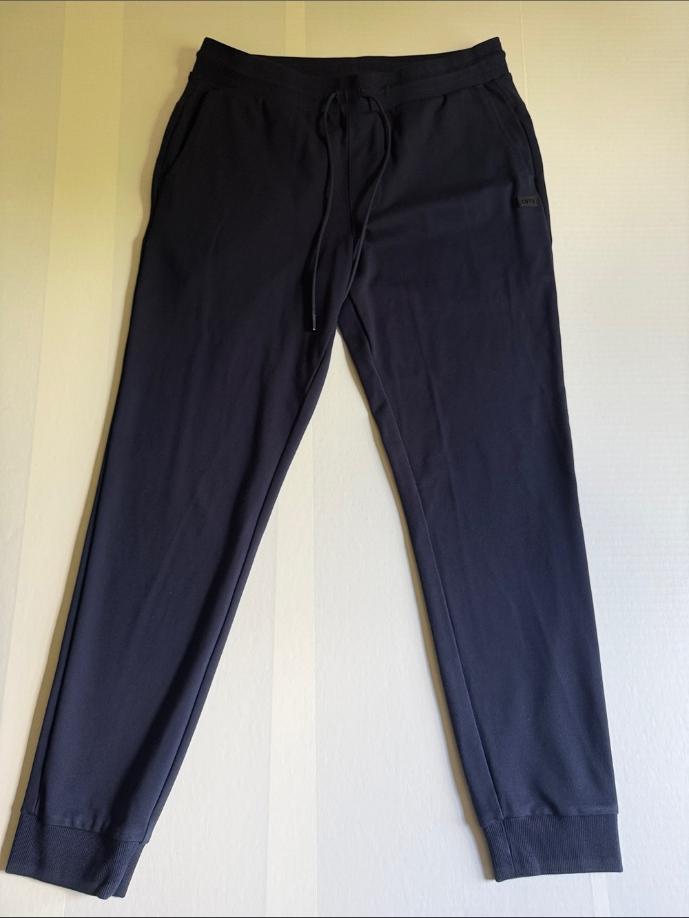 Cuts Clothing Men's Navy Drawstring Jogger Sweatpants